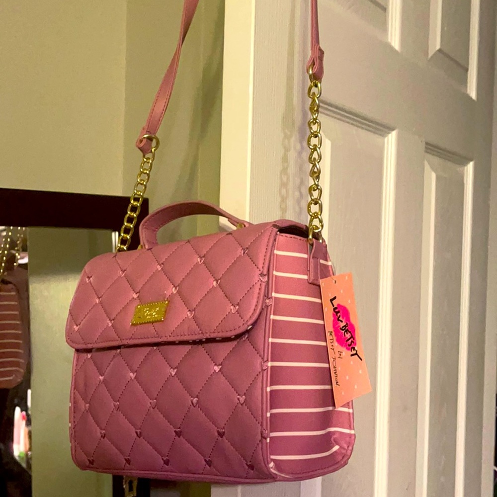 Betsy Johnson Crossbody bag: Pink